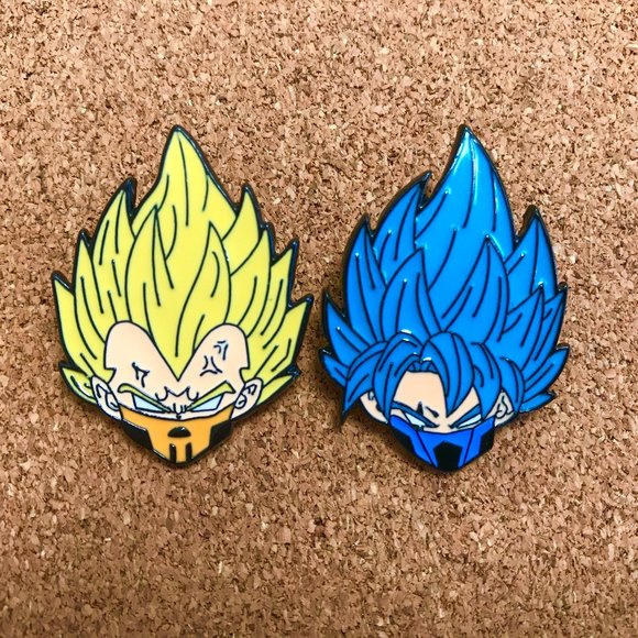 Dragon Ball Accessories Set Of 2 Dragon Ball Z Mk Pins Poshmark